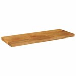 vidaXL Dessus de table 90x30x2 5 cm rectangulaire bois massif manguier