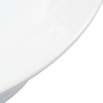 vidaXL Lavabo 41x12 5 cm Céramique Blanc