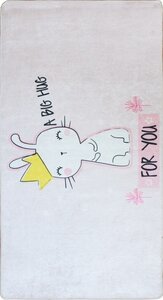 Tapis enfant Calin 100 x 160 cm - Rose