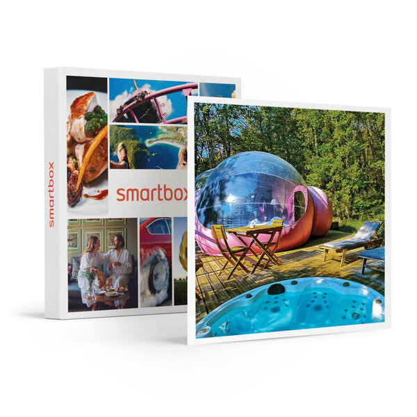 SMARTBOX - Coffret Cadeau 2 jours en bulle avec bain bouillonnant privatif  bouteille de vin et vélo entre Bordeaux et Toulouse -  Séjour