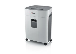 Dahle PaperSAFE 420 25L Destructeur de papier manuel avec roues - Détruit jusqu'à 10 feuilles - Microcut Particle Cut - Convient pour le papier  les cartes  les CD