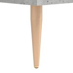 vidaXL Meuble TV gris béton 102x36x50 cm bois d'ingénierie