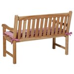 Madison Coussin de banc Panama 180x48 cm Rose pâle