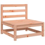 vidaXL Canapé de jardin 2 places bois massif de douglas