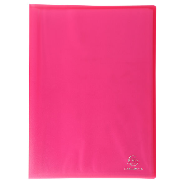 Protège-documents En Polypropylène Semi Rigide Chromaline 60 Vues - A4 - Rouge - X 12 - Exacompta