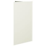vidaXL Jardinières 2 Pièces blanc triangulaire 40x34 5x70 cm acier