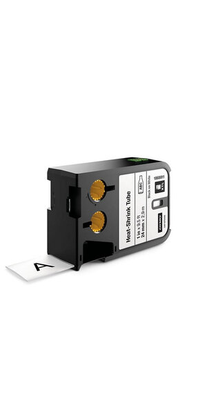 DYMO XTL - Etiquettes pour gaines thermo-rétractables continues  24mm x 2 9m - Noir sur Blanc