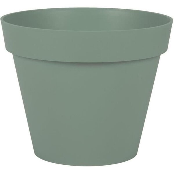 Pot de Fleur Rond Ø 30 cm - Volume 10 L Ø 29 5 x 24 cm - Vert laurier