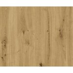 FMD Meuble TV 194 5x39 9x49 2 cm Chêne artisanal et noir