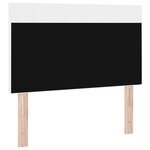 Tête de lit vidaXL Design simple Blanc pur 90 cm Cuir synthétique
