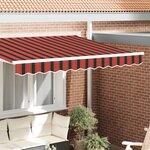 vidaXL valance de auvent pour cadre de 2.5 m Multicolore 2.3x0.2 m