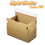 Lot de 500 boîte postale autocollante spid'boite 00 format 230x160x100 mm