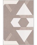 Tapis de salon ZINO 120 x 180 cm - Beige