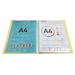 Protège-documents En Polypropylène Kreacover Pastel 40 Vues - A4 - Couleurs Assorties - X 20 - Exacompta