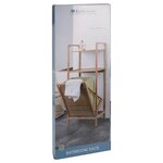 Bathroom Solutions Support de rangement et 2 étagères panier à linge