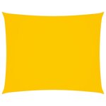 Vidaxl voile de parasol tissu oxford rectangulaire 2 5x3 5 m jaune