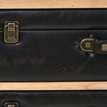 vidaXL Armoire à tiroirs bois de sapin massif 80x36x75 cm