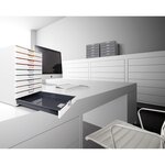Module de classement Varicolor 10 tiroirs - Gris / liserés multicolores