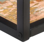 vidaXL Étagères murales 2 Pièces 160 cm Bois de récupération massif