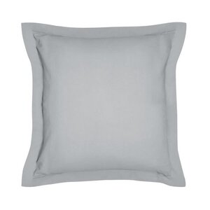 Taie d'oreiller - 63 x 63+5 cm uni - Acier