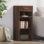 vidaXL Buffet chêne marron 40x42 5x93 cm bois d'ingénierie
