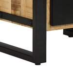 vidaXL Armoire de salle de bain 40x35x75 cm en bois massif brut de manguier