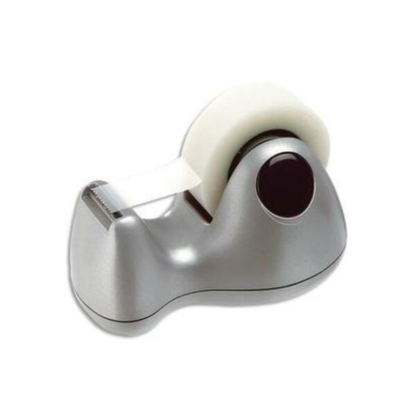 Dévidoir de table gris métal elégant pour rouleaux de 33m alba