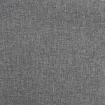 vidaXL Chaises pivotantes à manger lot de 6 Gris clair Tissu