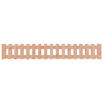 vidaXL Lit surélevé de jardin design de clôture bois douglas massif