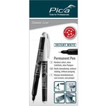 Pica classic feutre indélébile instant-white 1- 2 mm rond