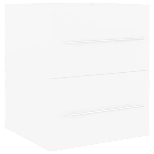 vidaXL Armoire d'évier Blanc 41x38 5x48 cm Aggloméré