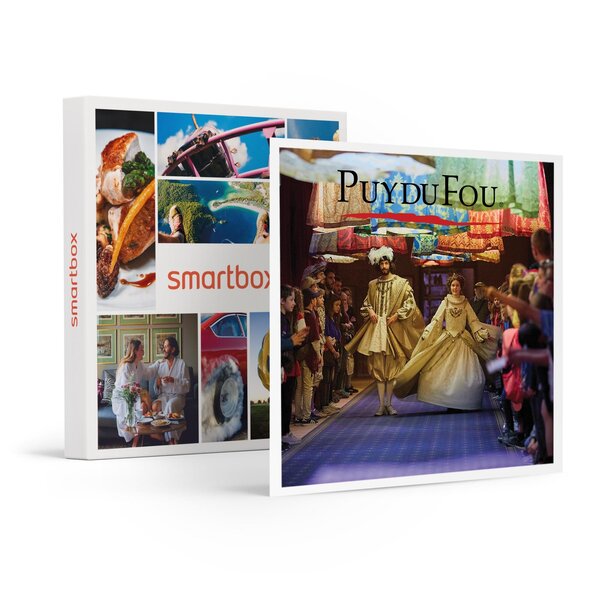 SMARTBOX - Coffret Cadeau Billets Puy du Fou 2025 - 1 jour pour 2 adultes et 1 enfant -  Multi-thèmes