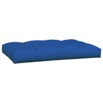 vidaXL Coussins de palette lot de 5 bleu royal tissu