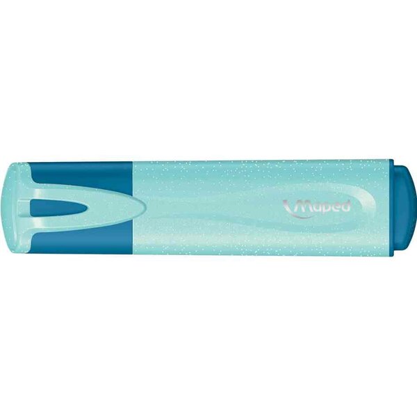 Surligneur GLITTER PASTEL  bleu pastel MAPED