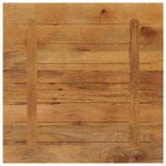 vidaXL Dessus de table 70x70x3 8 cm carré bois massif manguier