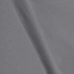 vidaXL Auvent latéral pliable de balcon Gris 140x140 cm