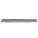 vidaXL Coussin de palette pour banc Gris 180x40x8 cm en tissu Oxford