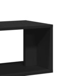 vidaXL Meubles TV 2 Pièces noir 75x30x50 cm bois d'ingénierie