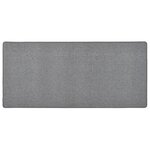 vidaXL Tapis de couloir Gris foncé 80x150 cm