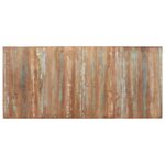 vidaXL Table à manger 200x90x76 cm Bois de récupération massif