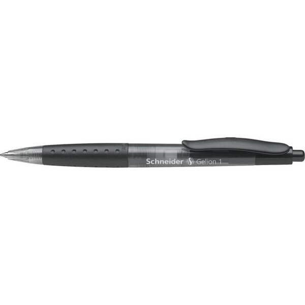 Stylo à bille gel Gelion 1 noir 04 mm SCHNEIDER