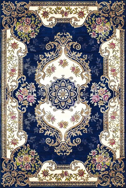 Tapis de salon ORIENT 300 x 400 cm - Bleu