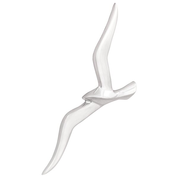 vidaXL Mouette Murale 2 Paquet Argent Aluminium