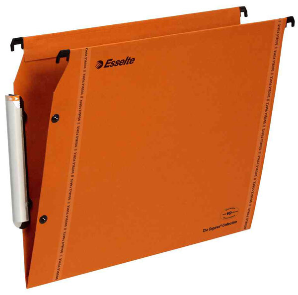 Boîte de 25 dossiers suspendu LMG Orange fond 15 mm pour Armoire ESSELTE