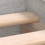 vidaXL Cadre de lit sonoma gris 100x200 cm bois d'ingénierie