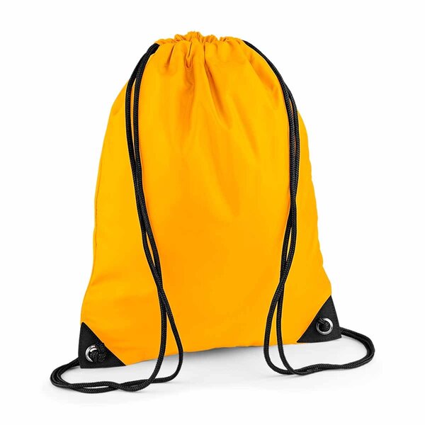 Sac à dos en toile à bretelles - BG10 - jaune gold