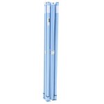 vidaXL Tente de réception pliable escamotable 3 parois latérales vert