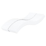 vidaXL Lit de jour avec matelas vert foncé 100x200 cm velours