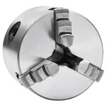 vidaXL Mandrin de tour auto-centrant à 3 mâchoires 80 mm Acier