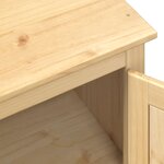 vidaXL Garde-robe Corona 76x50x170 cm bois de pin massif